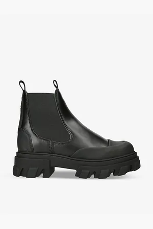 Ganni City Recycled Rubber-blend Chelsea Boots