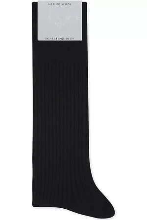 Falke No7 Ribbed Virgin Wool Socks