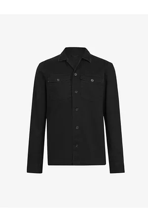AllSaints Spotter Slim-fit Cotton-twill Shirt