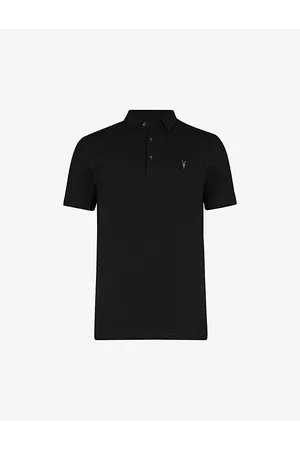 AllSaints Reform Ss Cotton-piqué Polo Shirt