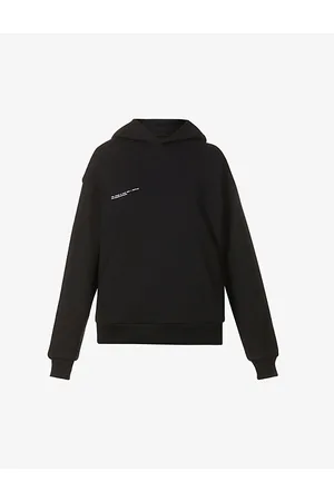 The Pangaia 365 Signature Branded Organic and Recycled Cotton-blend Hoody