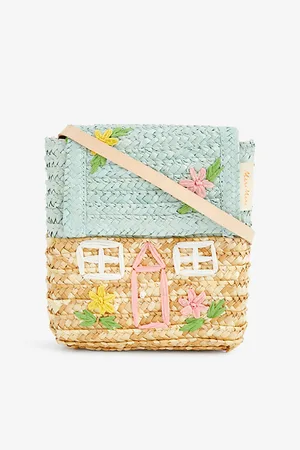 Meri Meri Cottage Straw Shoulder Bag