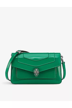 Bvlgari Serpenti Forever East-west Leather Shoulder Bag