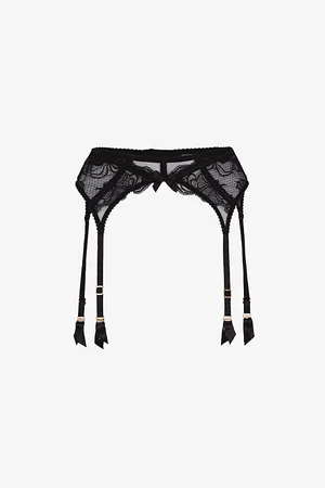 Agent Provocateur Rozlyn High-rise Lace Suspenders