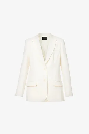 Joseph Comfort Cady Jackie Single-breasted Stretch Woven Blazer
