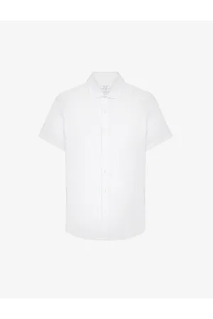 Reiss Holiday Slim-fit Linen Shirt