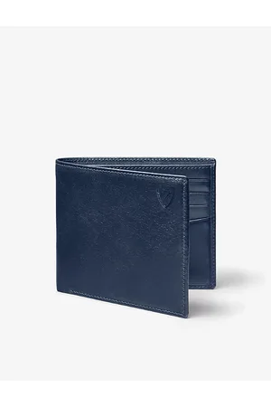ASPINAL OF LONDON Billfold Logo-embellished Leather Wallet