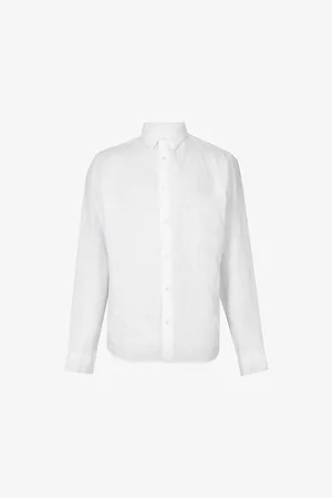 AllSaints Cypress Relaxed-fit Linen Shirt