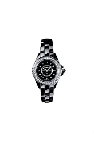 CHANEL H2571 J12 29mm Diamonds High-tech Ceramic, Steel and 0.13ct Diamond Quartz Watch
