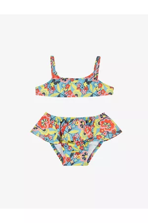 Caramel Sago Floral-print Bikini 1-18 Months