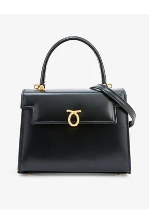 Launer Judi Leather Top-handle Bag