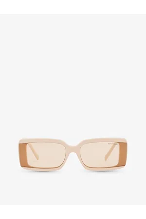 Tiffany & Co. Tf4197 Rectangle-frame Cut-out Acetate Sunglasses