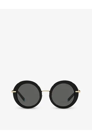 Tiffany & Co. Tf4201 Round-frame Acetate and Metal Sunglasses
