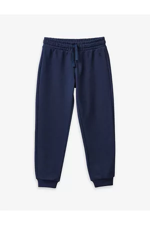 Benetton Logo-embroidered Cotton-jersey Jogging Bottoms 6-14 Years