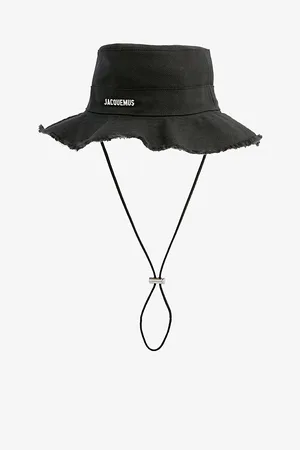 Jacquemus Le Bob Artichaut Logo-plaque Cotton Bucket Hat
