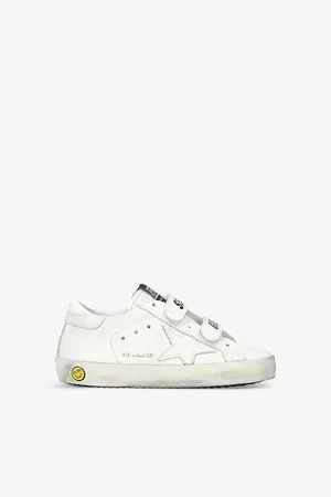 Golden Goose Old Skool Distressed Leather Low-top Trainers 6 Months-5 Years