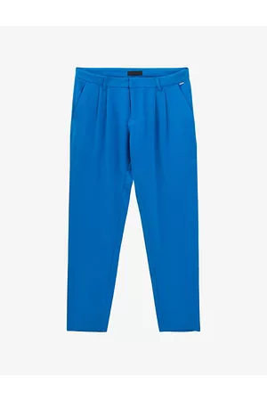 IKKS Straight-leg Mid-rise Darted Woven Trousers