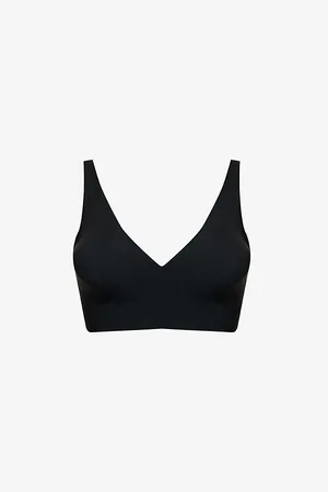Wolford Pure Skin V-neck Stretch-woven Bra