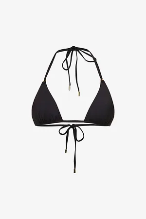 Monday Swimwear Hanalei Triangle Recycled-nylon-blend Bikini Top