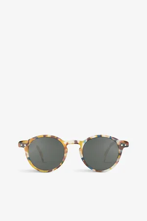 Izipizi #d Junior Round-frame Tortoiseshell Acetate Sunglasses