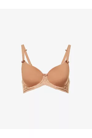 Panache Cari Spacer Picot Stretch-woven T-shirt Bra