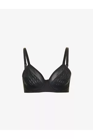 Wacoal Elevated Allure Abstract-pattern Underwired Stretch-woven Bra