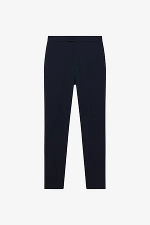 Reiss Found Slim-leg Mid-rise Stretch-woven Trousers