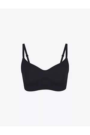 SKIMS Sculpting Scoop-neck Stretch-woven Bra