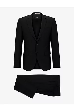 HUGO BOSS Single-breasted Slim-fit Stretch-virgin Wool Suit