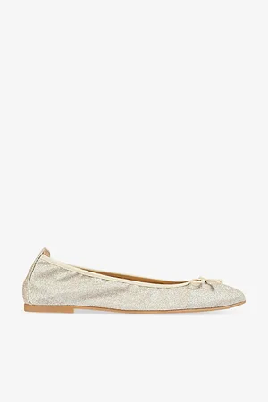 LK Bennett Trilly Glittered Ballet Pumps