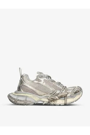 Balenciaga 3xl Logo-embossed Mesh Trainers