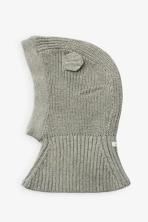 Liewood Hanibal Ears Ribbed-knit Organic-cotton Balaclava