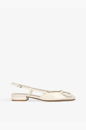 VALENTINO GARAVANI Vlogo Brand-plaque Patent-leather Pumps
