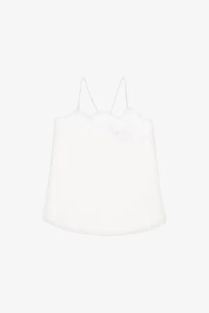 IRO Berwyn Lace-trim Silk Camisole Top