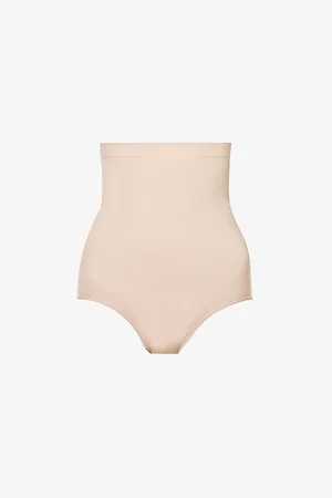 Spanx Everyday Shaping High-rise Stretch-woven Shorts