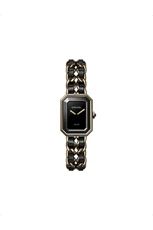 CHANEL H6951 Première édition Originale 18ct Yellow-gold, Steel and Leather Quartz Watch