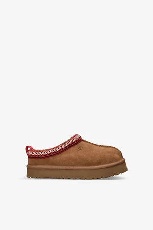 UGG Tazz Suede and Shearling Ankle Boots 6-10 Years