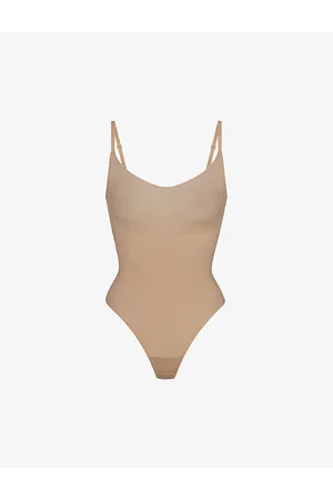 SKIMS Everyday Sculpt Scoop-neck Stretch-jersey Body