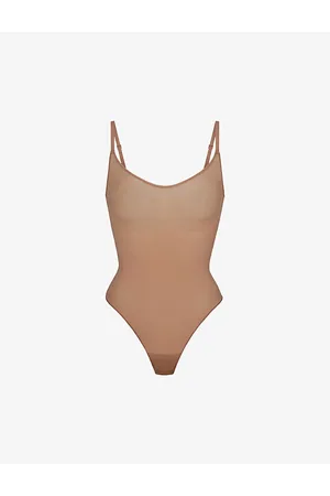 SKIMS Everyday Sculpt Scoop-neck Stretch-jersey Body