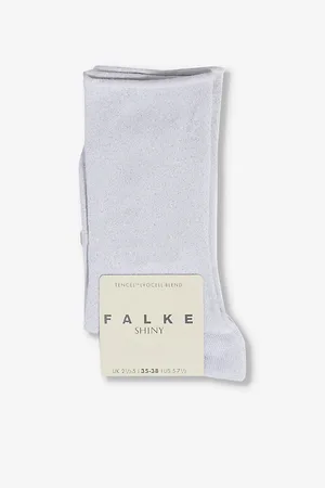 Falke Shiny-finish Mid-calf Recycled Polyamide-blend Knitted Socks