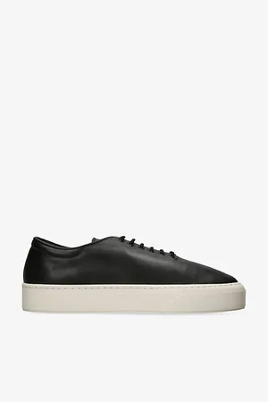 The Row Marie H Lace-up Leather Trainers