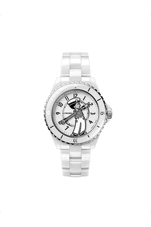 CHANEL H7481 Mademoiselle J12 La Pausa Stainless-steel and Ceramic Automatic Watch