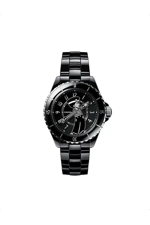 CHANEL H7609 Mademoiselle J12 La Pausa Stainless-steel and Ceramic Automatic Watch