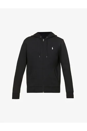 Ralph Lauren Long-sleeved Double-knit Relaxed-fit Jersey Hoody