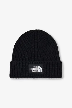 The North Face Brand-patch Ribbed Knitted Beanie