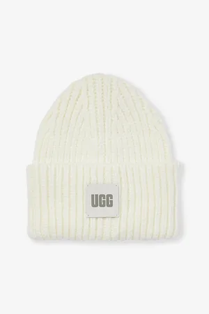 UGG Logo-patch Knitted Beanie