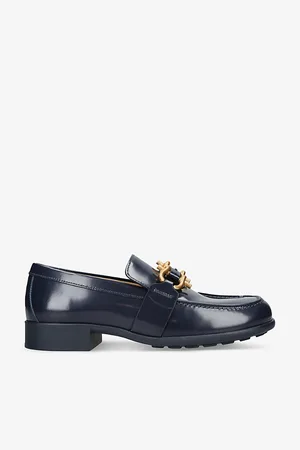 Bottega Veneta Madame Horsebit-embellished Leather Loafers