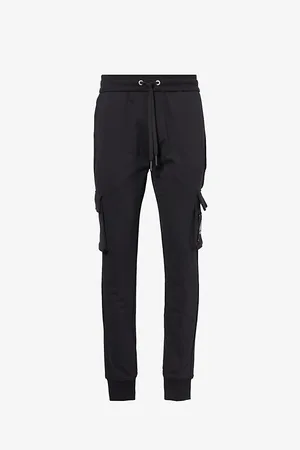 Moose Knuckles Hartsfield Cargo-pocket Tapered-leg Cotton Jogging Bottoms