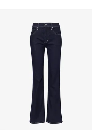Citizens of Humanity Isola Flared-leg Mid-rise Recycled-cotton Blend 32