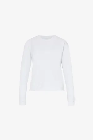 Mother The Slouchy Recycled-cotton Blend T-shirt